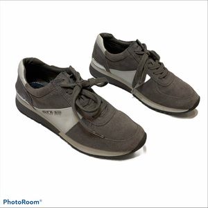 Michael Kors Allie Trainer Steel Grey womens 7.5